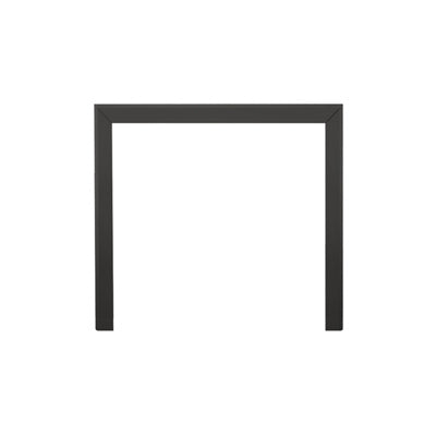 Napoleon black beveled 3-sided finishing trim for 42-inch Altitude X fireplace