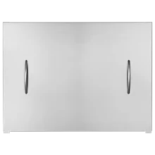 Napoleon brushed stainless steel protective cover for 36 inch Riverside outdoor gas fireplace