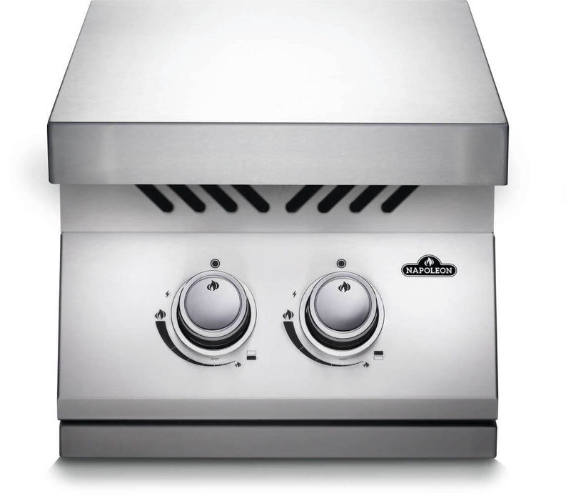 Load image into Gallery viewer, Napoleon Built-in 500 Series Inline Dual Range Top Burner with Stainless Steel Cover

