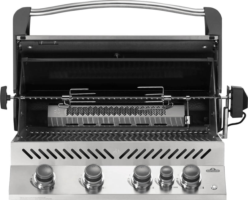 Load image into Gallery viewer, Napoleon Built-In Prestige 500 Propane Gas Grill Head with Infrared Rear Burner
