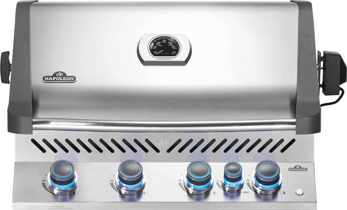 Napoleon Built-In Prestige 500 Propane Gas Grill Head with Infrared Rear Burner