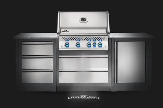 Napoleon Built-In Prestige PRO 500 Gas Grill Head with Infrared Rear Burner – Natural Gas or Propane