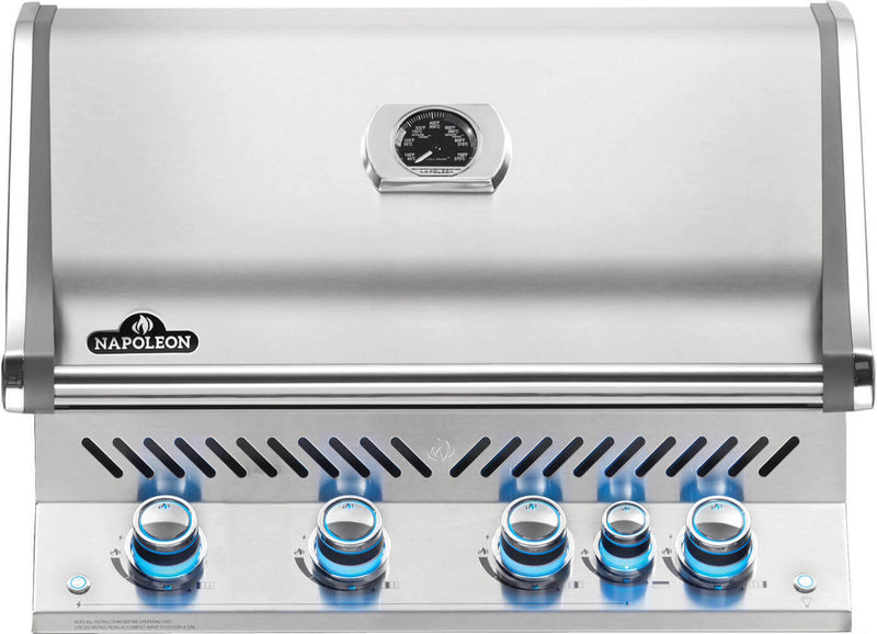Load image into Gallery viewer, Napoleon Built-In Prestige PRO 500 Gas Grill Head with Infrared Rear Burner – Natural Gas or Propane
