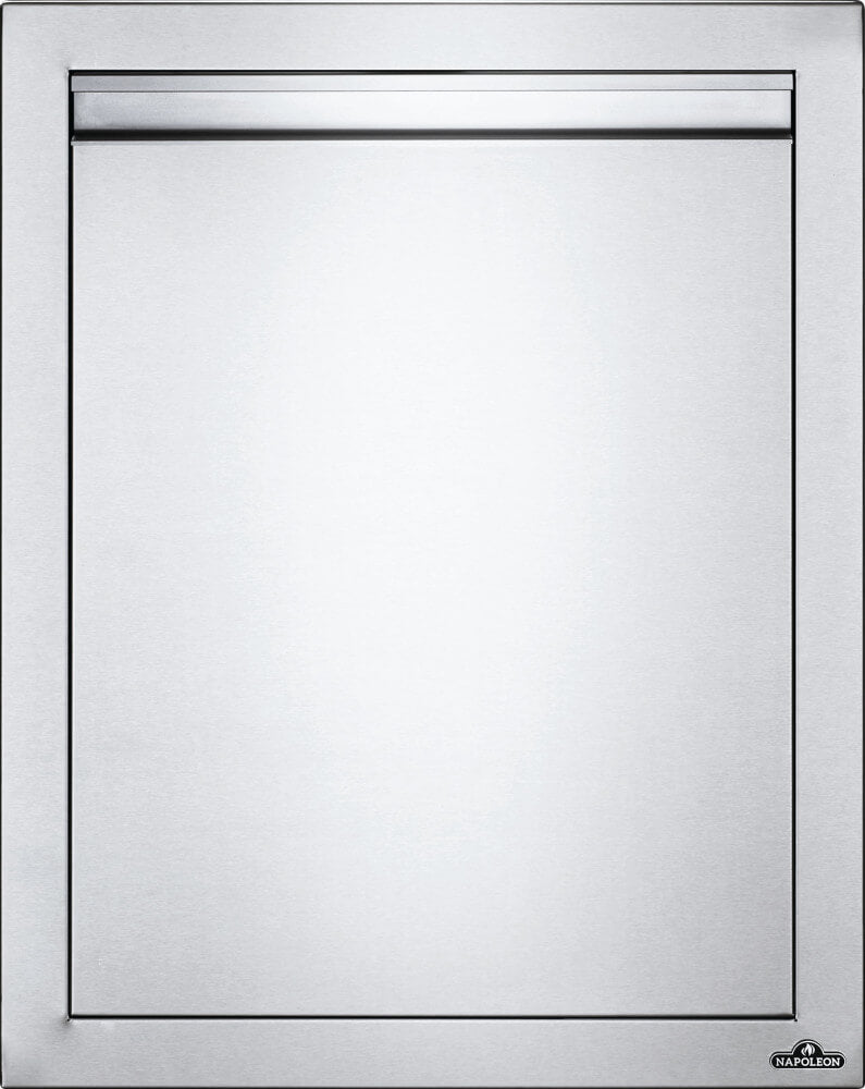 Load image into Gallery viewer, Napoleon Built-In Reversible Single Door in Stainless Steel with Soft Closing Hardware and Seamless Trim
