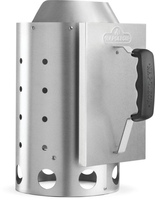 Napoleon Charcoal Starter Chimney for quick and safe charcoal ignition