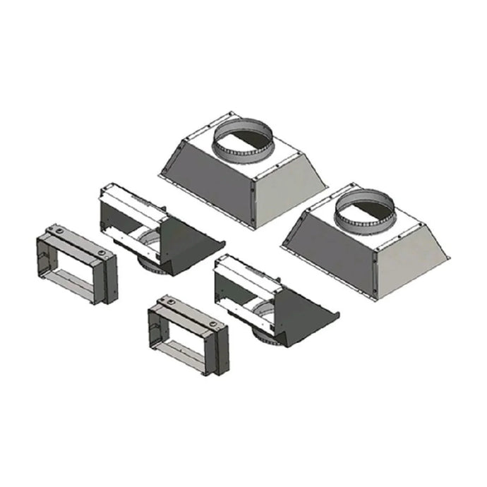 Napoleon Ducted Heat Management Side Discharge Kit for 38 and 50 inch Direct Vent Fireplaces