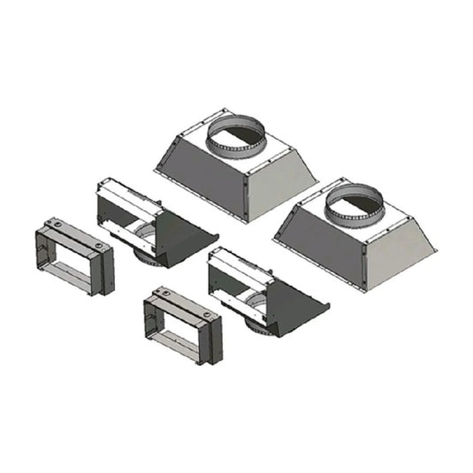 Napoleon Ducted Heat Management Side Discharge Kit for 38 and 50 inch Direct Vent Fireplaces