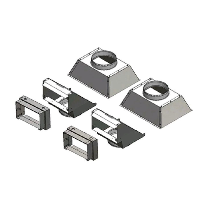 Napoleon Ducted Heat Management Side Discharge Kit for 62 and 74 inch Direct Vent Fireplaces