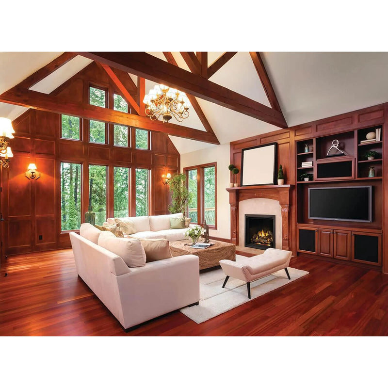 Load image into Gallery viewer, Napoleon Elevation X 36-inch electronic ignition direct vent gas fireplace with premium safety barrier and eFIRE controller
