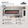 Load image into Gallery viewer, Napoleon Entice 72-inch linear electric fireplace NEFL72CFH-1 dimensions: 71.69 inches wide, 16.94 inches high, and 5.44 inches deep, with 5,000 BTU heating output and 2-year limited warranty.
