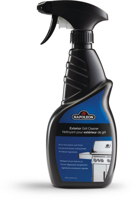Napoleon exterior grill cleaner, non-toxic, biodegradable, safe for food surfaces and effective on grease