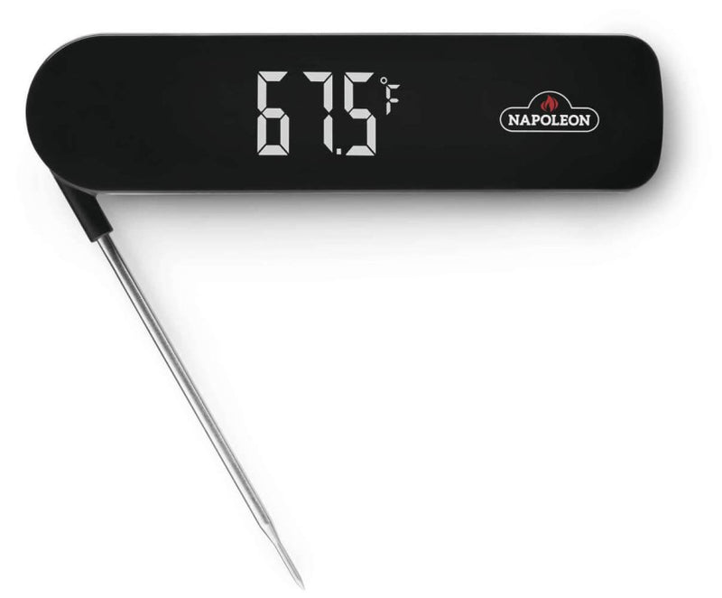 Load image into Gallery viewer, Napoleon Fast Read Digital Meat Thermometer with LED Display and Foldable Probe for Grilling and Cooking
