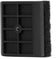 Load image into Gallery viewer, Rear angled view of Napoleon GABR010 griddle brush replacement pad showing the mounting base, center attachment hole and scouring pad thickness
