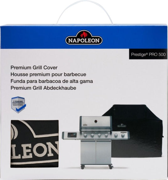 Napoleon GACV002 Prestige PRO 500 premium grill cover packaging