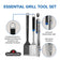 Load image into Gallery viewer, Napoleon Essential Series grill tool set showing bottle opener, non-slip grips, and precision tongs
