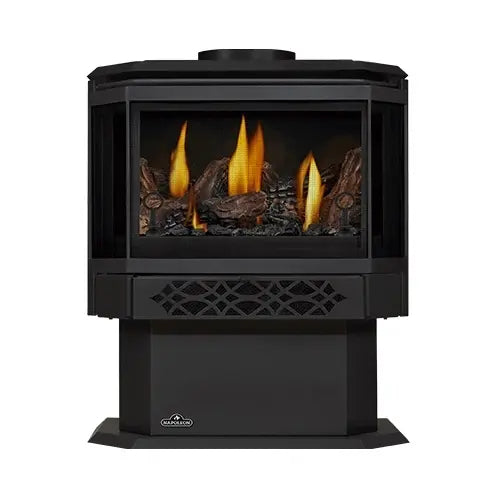 Napoleon Haliburton Direct Vent Natural Gas Stove with Electronic Ignition and built-in blower