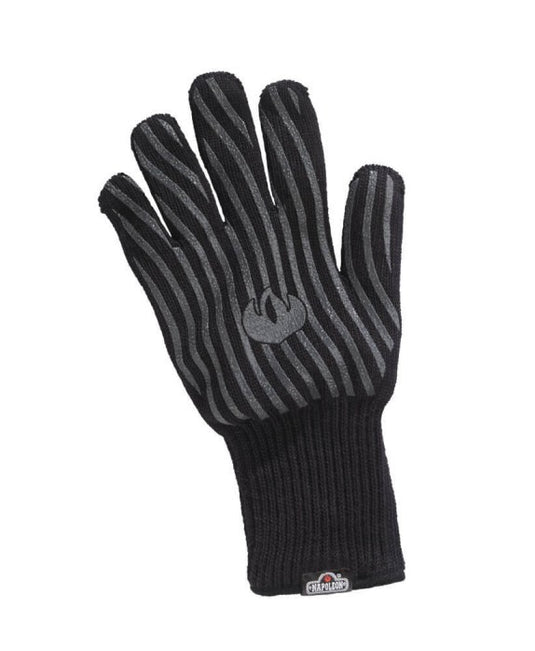 Napoleon Heat Resistant BBQ Glove with silicone grips and cotton liner for handling hot items safely up to 475°F