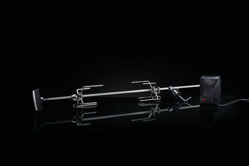 Load image into Gallery viewer, Napoleon Heavy Duty Rotisserie Kit with motor, stainless steel rod, forks, and counterweight for Prestige and LEX grills
