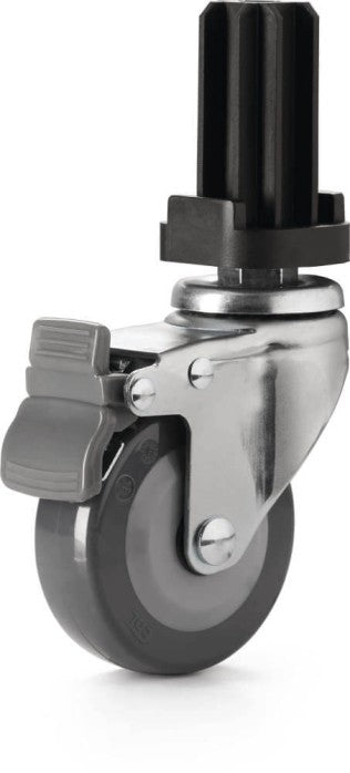 Heavy Duty Swivel Casters Upgrade Kit for Napoleon Prestige and LEX485-1 Grills 