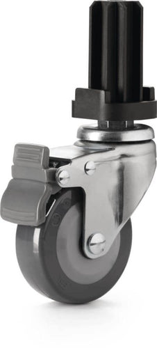 Heavy Duty Swivel Casters Upgrade Kit for Napoleon Prestige and LEX485-1 Grills 