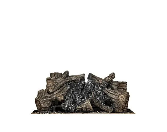 Napoleon High Definition Series Log Set Burner Assembly with realistic ember bed for traditional fireplace look