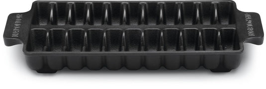 Napoleon Porcelain Enameled Cast Iron Jumbo Shrimp Tray grilling 22 jumbo shrimp on a BBQ