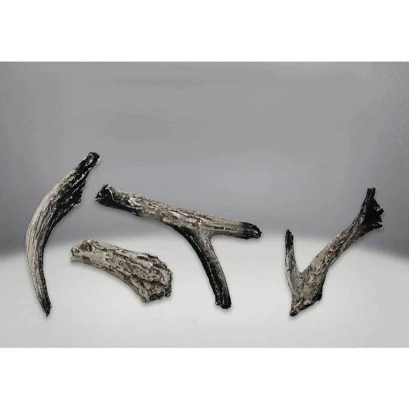 Load image into Gallery viewer, Napoleon Medium Beach Fire Log Set for direct vent gas fireplace with realistic grey-singed logs
