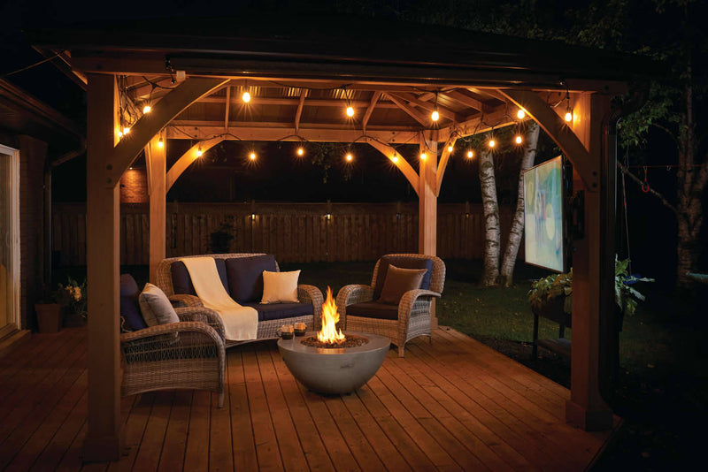 Load image into Gallery viewer, Napoleon Nexus 36-Inch Patioflame Table with 1 Burner – Outdoor Propane Fire Table with Concrete Look
