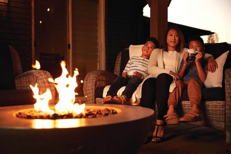 Load image into Gallery viewer, Napoleon Nexus 36-Inch Patioflame Table with 1 Burner – Outdoor Propane Fire Table with Concrete Look
