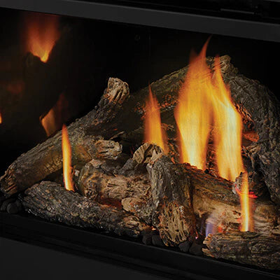 Napoleon Oak Log Kit for Rosedale 3 Gas Insert with realistic wood-burning appearance