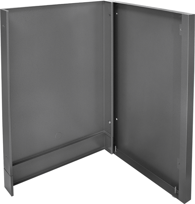 Napoleon OASIS Enclosure Kit designed to house the Outdoor Rated Stainless Steel Fridge with a seamless finish