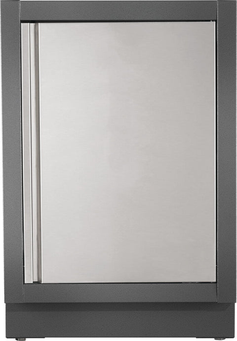 Napoleon OASIS Propane Tank Cabinet with stainless steel door and pull-out drawer for 20 lb. propane tank
