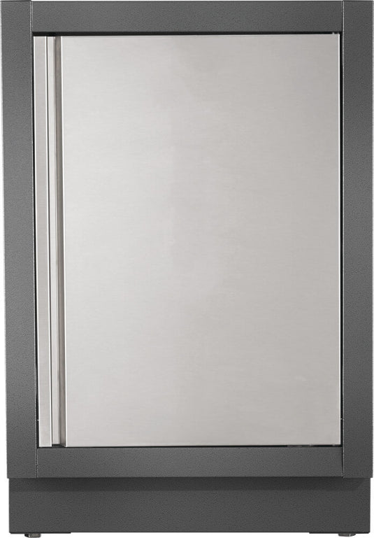 Napoleon OASIS Propane Tank Cabinet with stainless steel door and pull-out drawer for 20 lb. propane tank