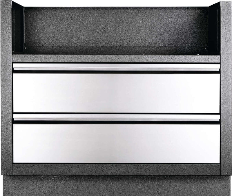 Load image into Gallery viewer, Napoleon OASIS Under Grill Cabinet for Built-In 700 Series 38 Inch Gas Grill Head with stainless steel drawers
