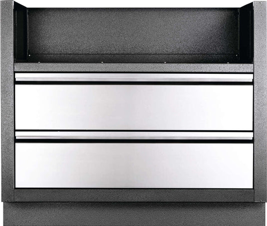 Napoleon OASIS Under Grill Cabinet for Built-In 700 Series 38 Inch Gas Grill Head with stainless steel drawers
