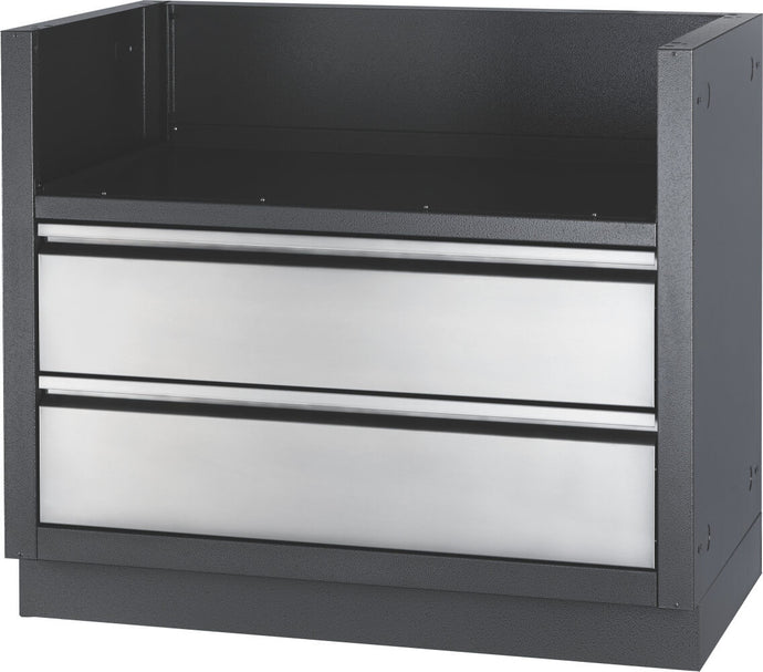 Napoleon OASIS Under Grill Cabinet for Built-In 700 Series 38 Inch Gas Grill Head with stainless steel drawers