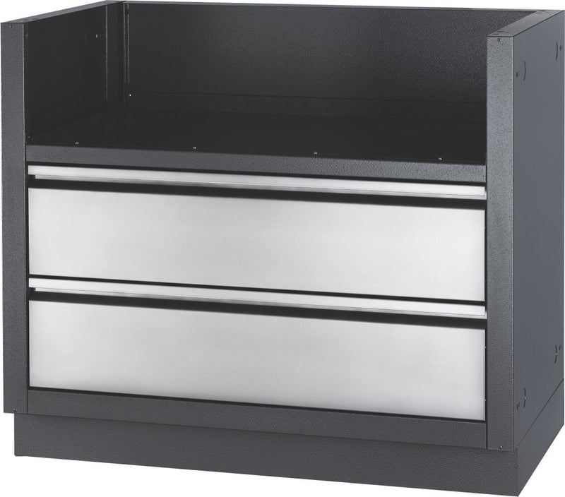 Load image into Gallery viewer, Napoleon OASIS Under Grill Cabinet for Built-In 700 Series 38 Inch Gas Grill Head with stainless steel drawers
