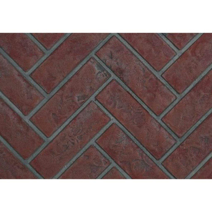 Napoleon Old Town Red Herringbone brick panel for 42 inch Elevation Direct Vent fireplace