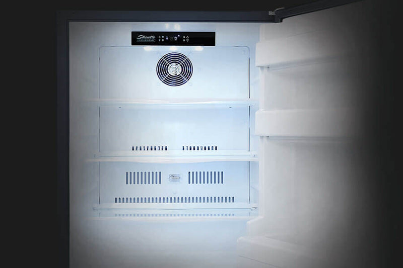Load image into Gallery viewer, Napoleon Outdoor Rated Stainless Steel Fridge for OASIS Modular Outdoor Kitchens with LED lighting and temperature control
