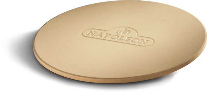 Napoleon Premium Pizza Stone for Crispy Crusts and Even Heat Distribution on Grill or Oven