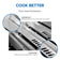 Load image into Gallery viewer, Napoleon Prestige PRO 500 infographic showing HeatBoost reflectors and EvenTemp vented sear plates
