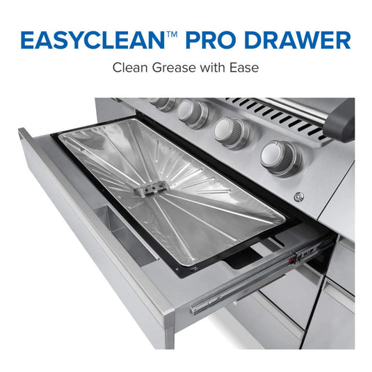 Napoleon Prestige PRO 665 Elite EasyClean PRO pull-out grease management drawer