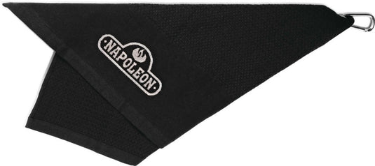 Napoleon PRO Grill Towel black 18x28 inches with quick clip for belt or grill