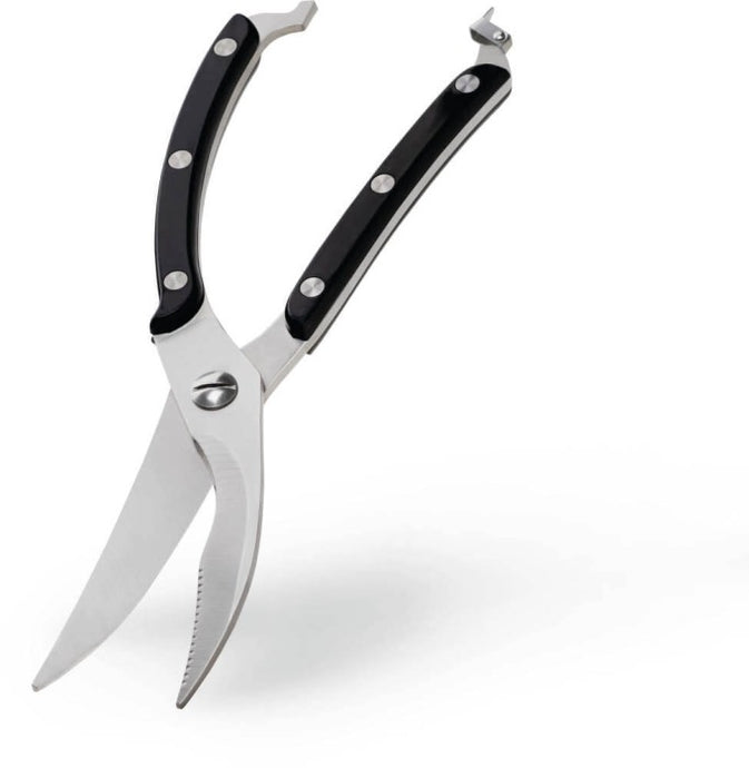 Napoleon PRO Poultry Shears with Serrated Blades and Spring Tension for Cutting Bones and Joints