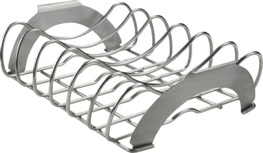 Napoleon PRO Series Stainless Steel Rib and Roast Rack for Gas and Charcoal Grills