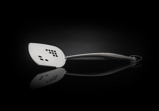 Napoleon PRO Series Stainless Steel BBQ Spatula with ergonomic handle and built-in bottle opener