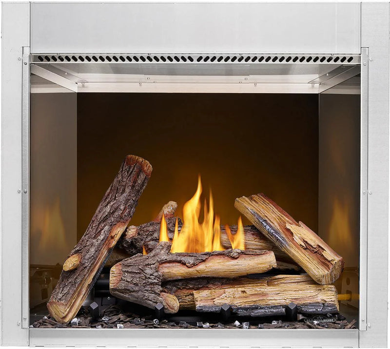 Load image into Gallery viewer, Napoleon Riverside 36 inch Clean Face Outdoor Natural Gas Fireplace with up to 50,000 BTUs and contemporary design
