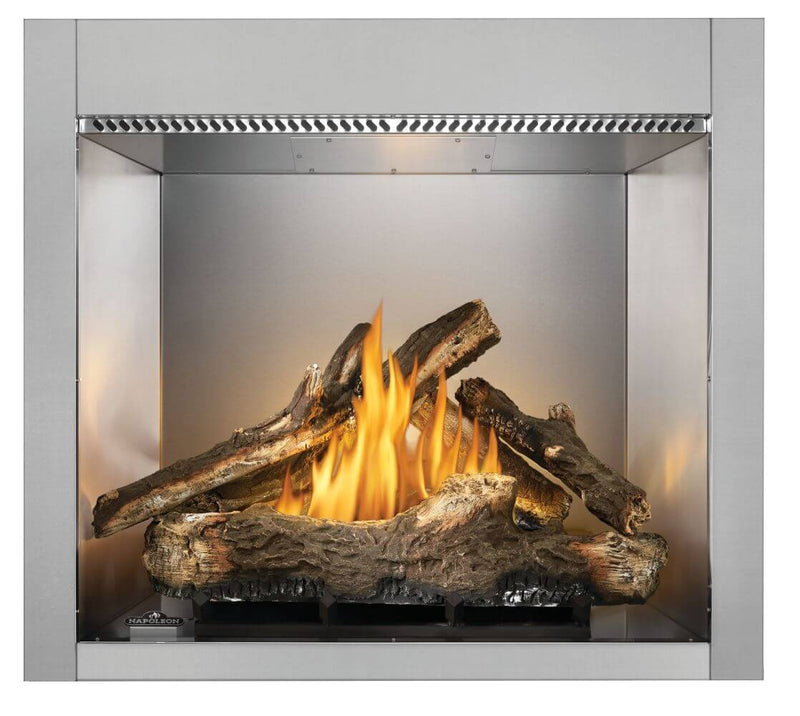 Load image into Gallery viewer, Napoleon Riverside 36 inch Clean Face Outdoor Natural Gas Fireplace with up to 50,000 BTUs and contemporary design

