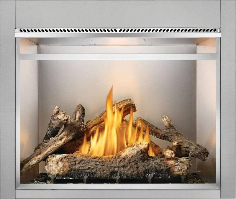 Load image into Gallery viewer, Napoleon Riverside 42 inch Clean Face Outdoor Natural Gas Fireplace with up to 60,000 BTUs
