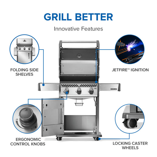 Napoleon Rogue® 425 Gas Grill with 3 Burners